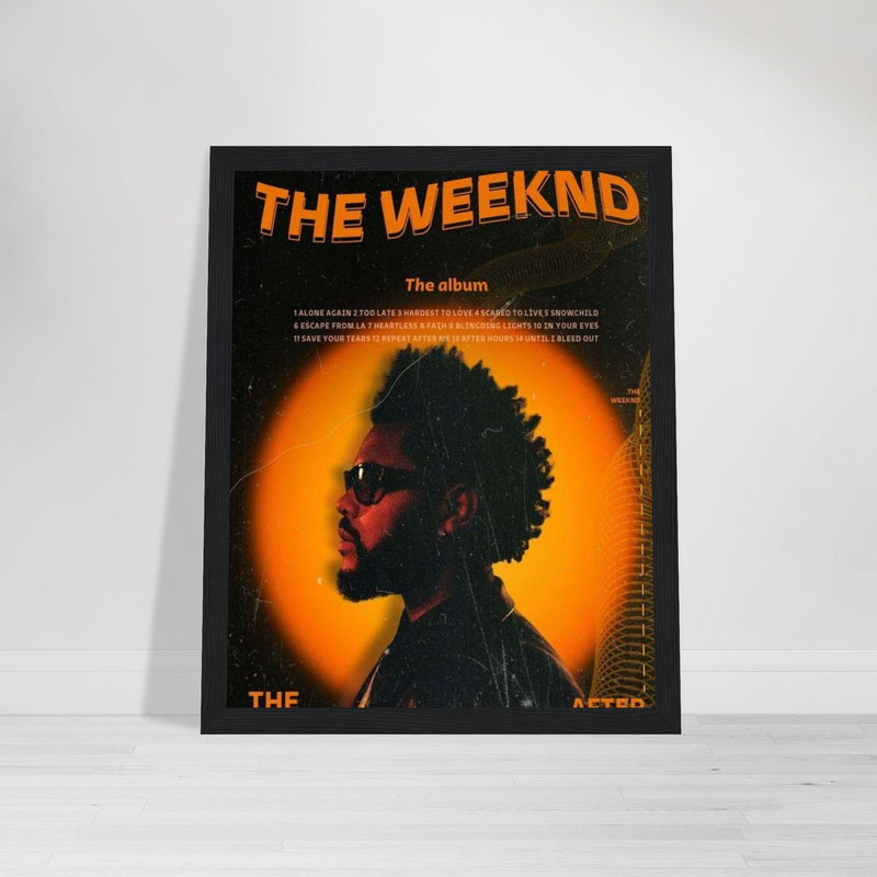 The Weeknd Orange 600Dpi